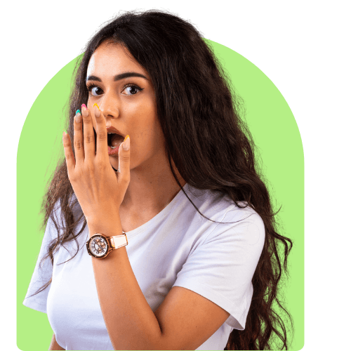 Happy couple choosing better loan option